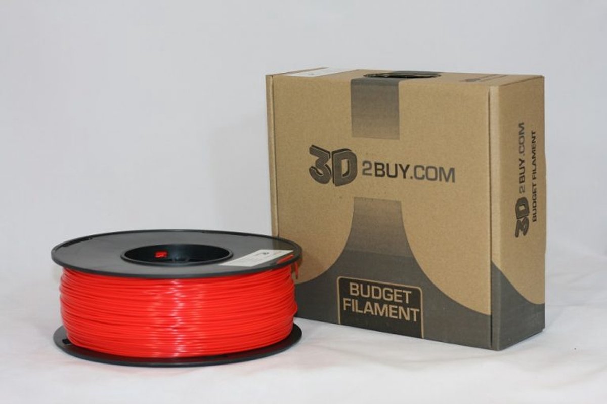 3D2BUY - 3D printmaterialen - PLA Filament 1.75mm - Rood