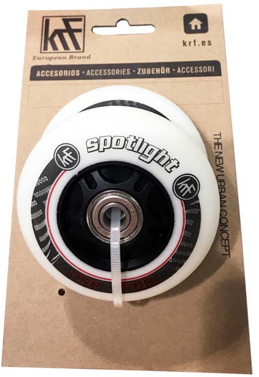 Krf Spotlgiht Led Lights 2 Units Wiel Blauw 80 mm / 85A