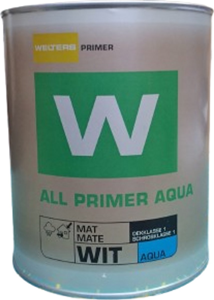 Welters Allprimer Aqua wit 1 liter