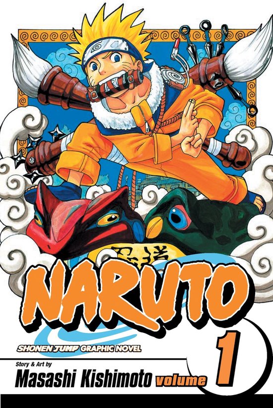 Naruto, Vol. 1 - cover