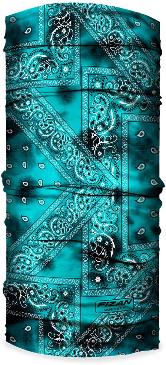 Fizan Paisley Nekwarmer Groen