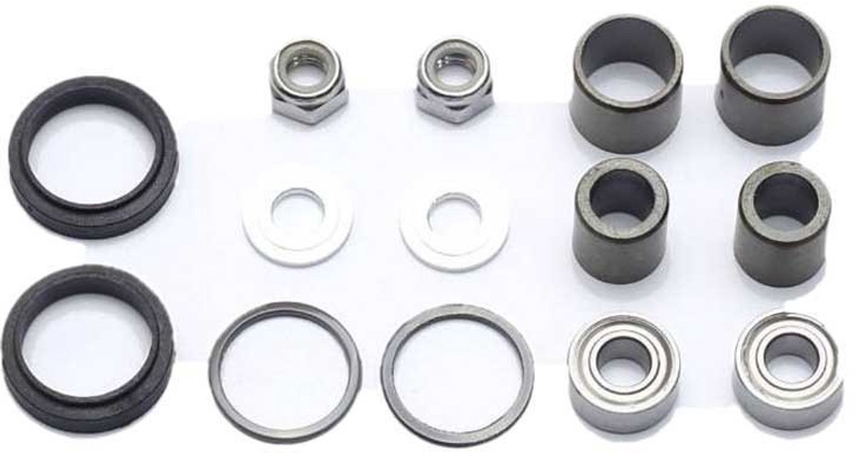 Ht Components Supreme Pedaal Revisieset Zilver