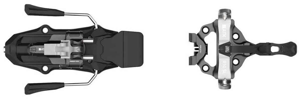 Atk Race Raider 10 Sl Toerski-bindingen Zilver 91 mm Man,Vrouw