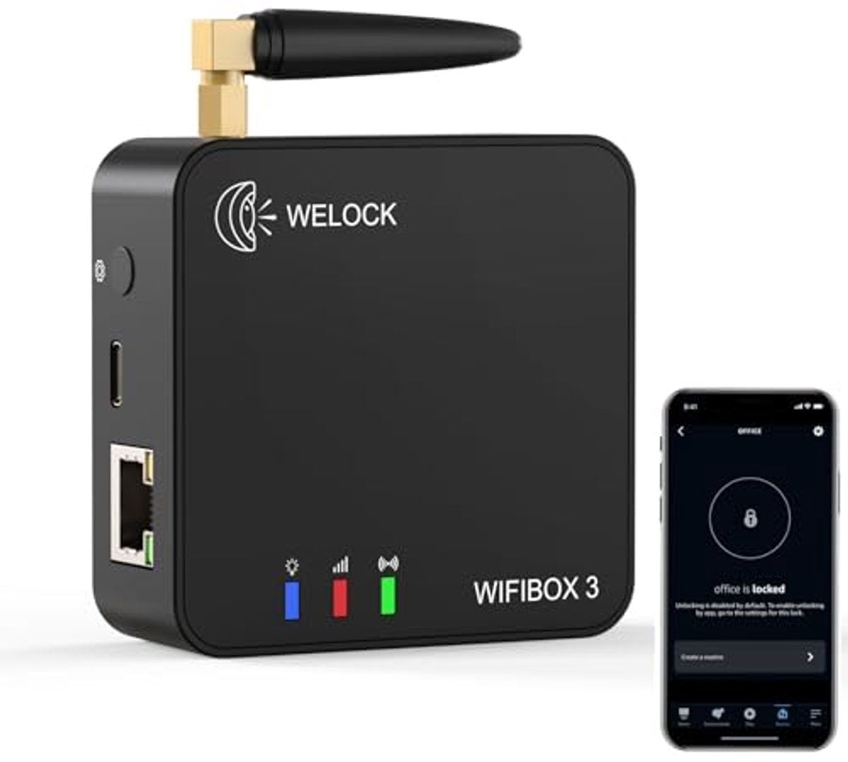 Slimme Bluetooth-gateway voor het ontsluiten van slimme sloten met Alexa-ondersteuning
