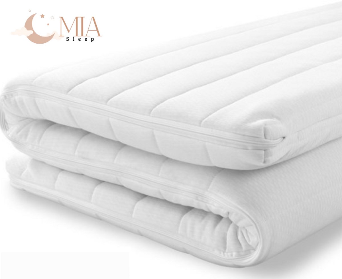 MIA Sleep Hotel Topper 80x210 - Topdekmatras - HR45 Koudschuim - Circa 6 cm dik