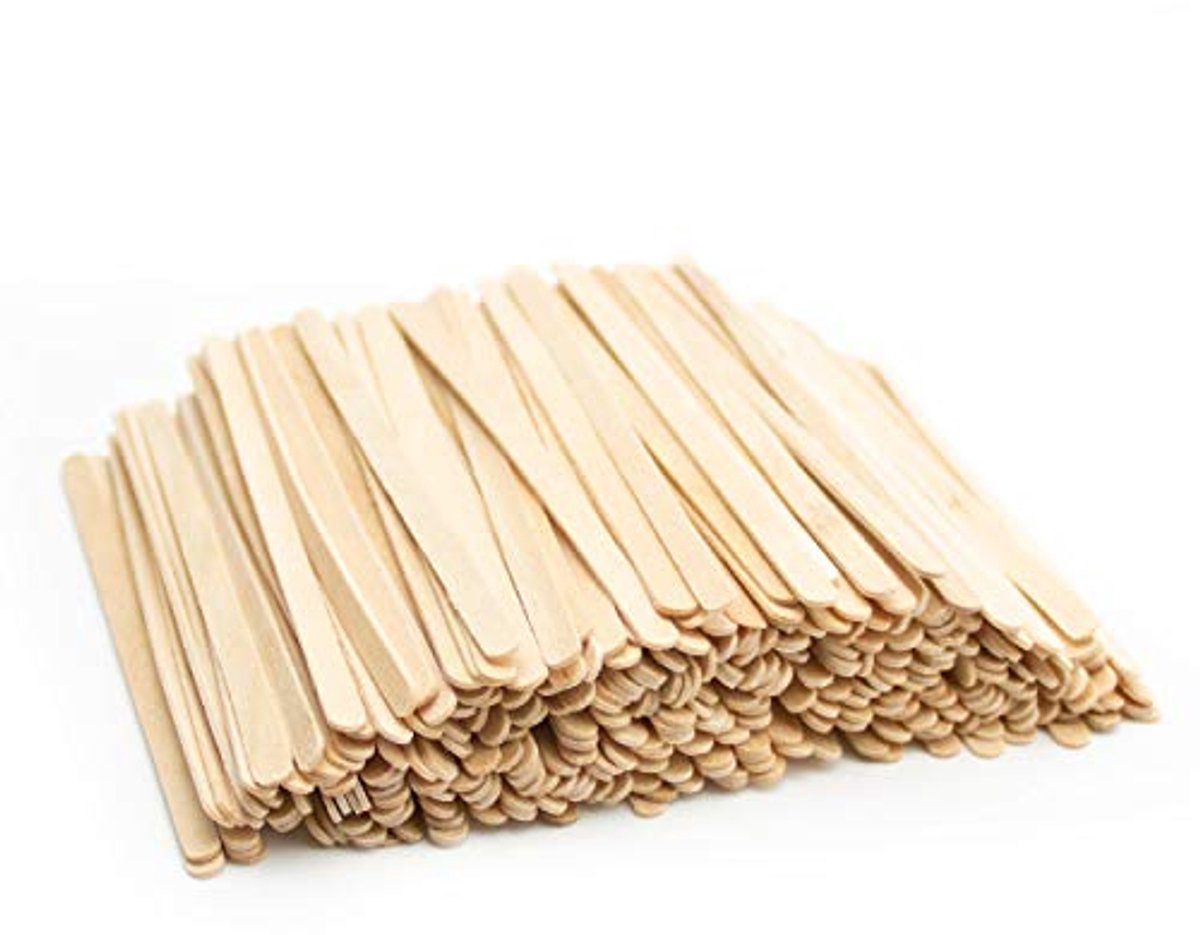 2000 Houten Koffie Roerstaafjes 11cm - Biologisch Afbreekbare Mixers voor Dranken