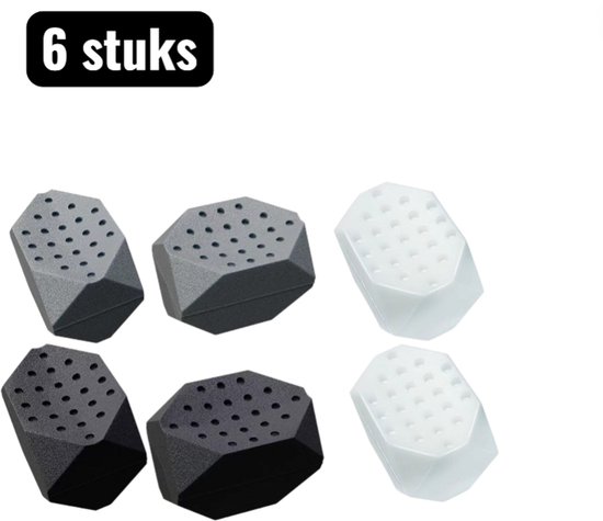 6 stuks - Kaaklijn trainer set - Gezicht Kaak Trainer - Siliconen Kaakspier Versterker - Gezichts Fitness Apparaat voor Kaaklijn en Dubbele Kin - Verbeterde versie
