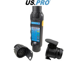 Aanhangwagen stekker tester voor het testen van de aanhangwagen stekker en de aansluiting van de auto 7-polig en 13 polig 12 volt