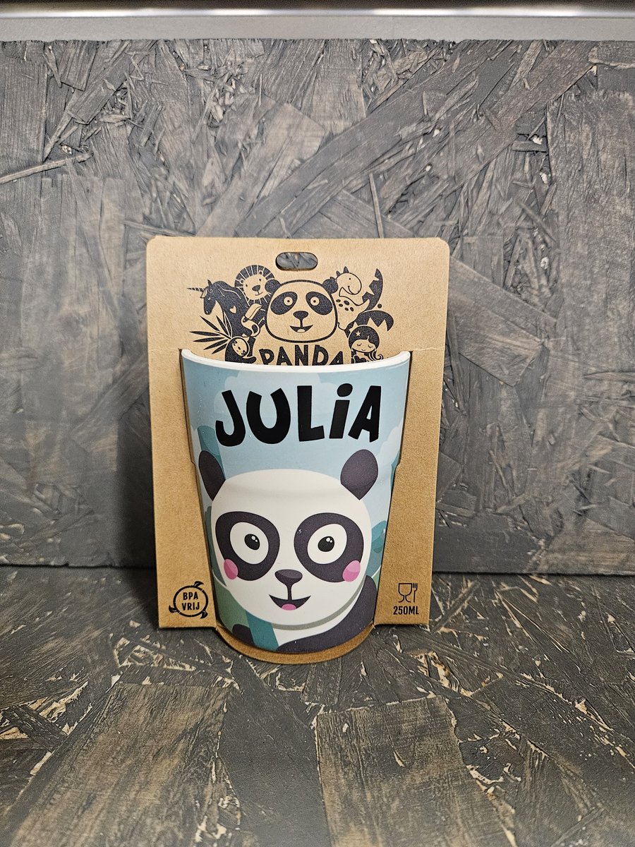 Beker - Naam - Julia - Melamine - 250 ML