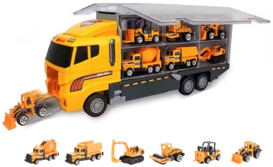 YeoNational&Toys speelgoedset auto's voor kinderen, 9-in-1, vrachtwagens, bestelwagens, minicartoonvoertuigen, met frictiemotor, vanaf 1, 2, 3 jaar, jongens, meisjes, verjaardag, peuter, cadeau YeoNational&Toys speelgoedset auto's voor kinderen, 9-in-1, vrachtwagens, bestelwagens, minicartoonvoertuigen, met frictiemotor, vanaf 1, 2, 3 jaar, jongens, meisjes, verjaardag, peuter, cadeau