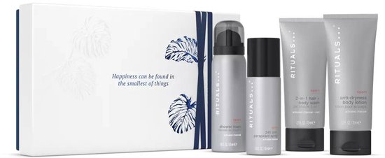 RITUALS Geschenkset voor mannen - Douche set met bamboe en cederhout - 4 producten