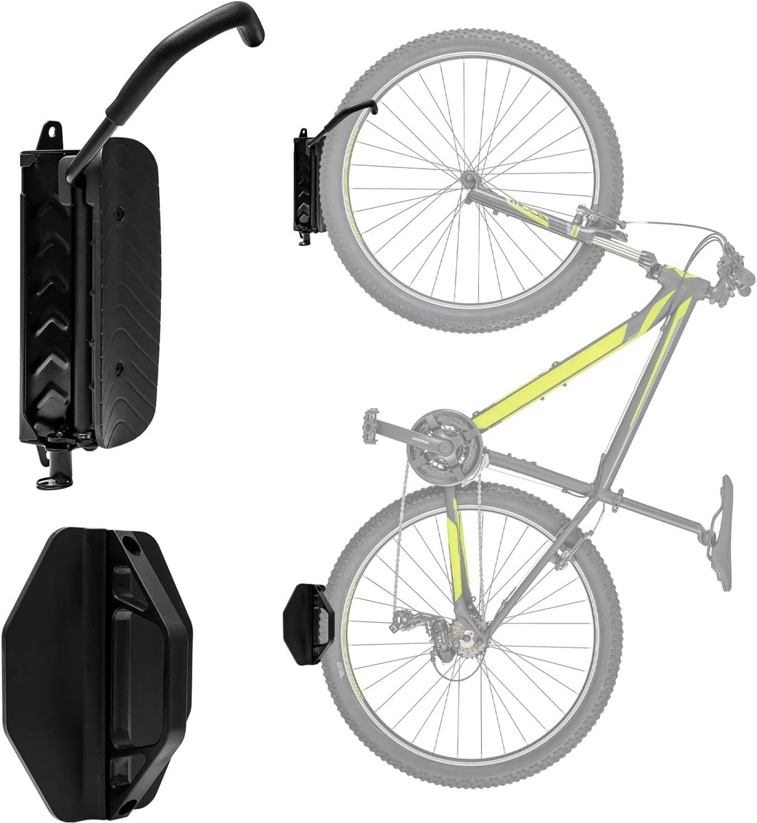 PromoHome Draaibare Muurbeugel voor Fietsen - Ruimtebesparende Ophanging voor Garage en Huis