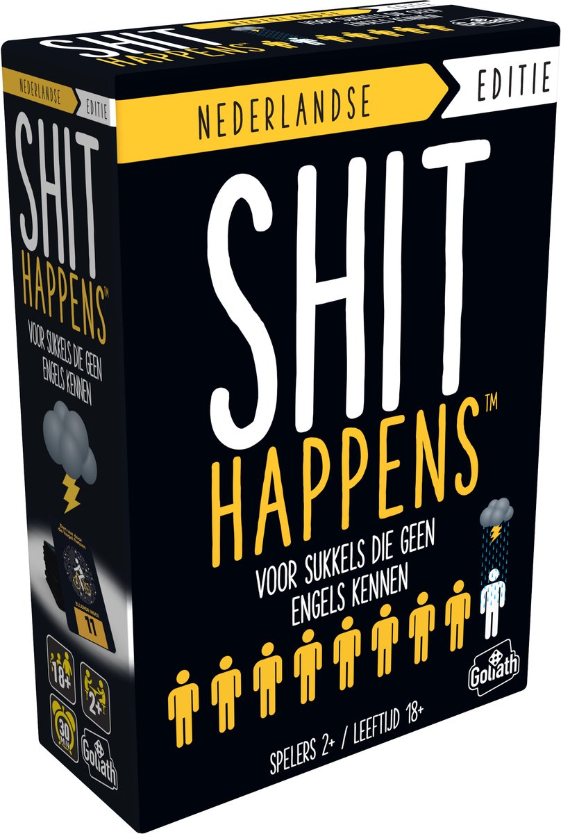Logo van Shit Happens - Kaartspel