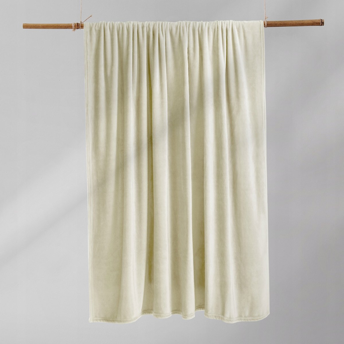 Zachte Plaid Deken 70x150cm - Creme Microvezel