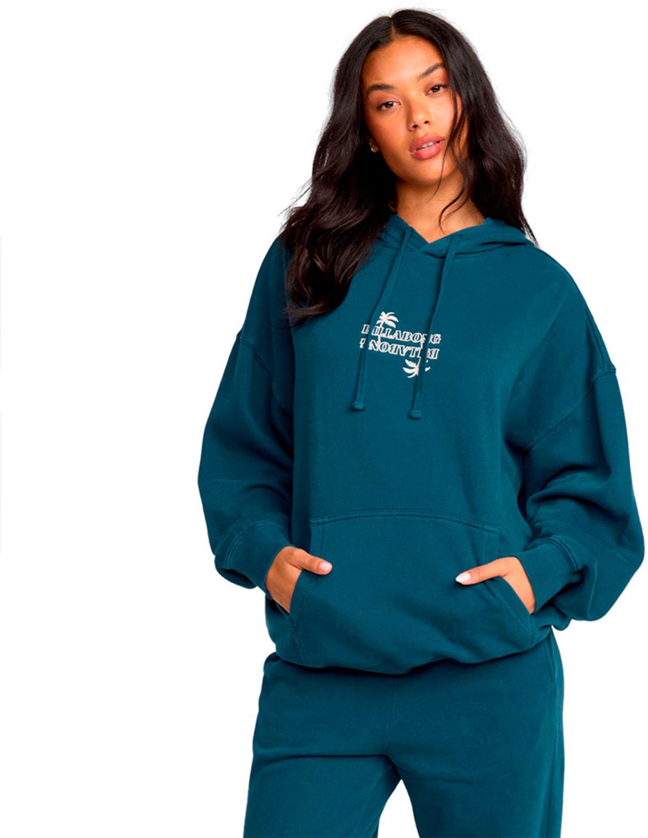 Billabong Best Wishes Hoodie M Vrouw Blauw