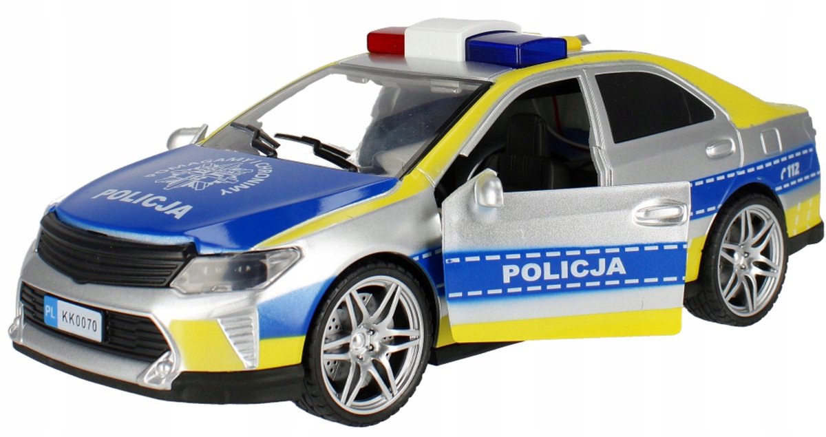 Mega Creative Politieauto met Licht- en Geluidseffecten, 1:16