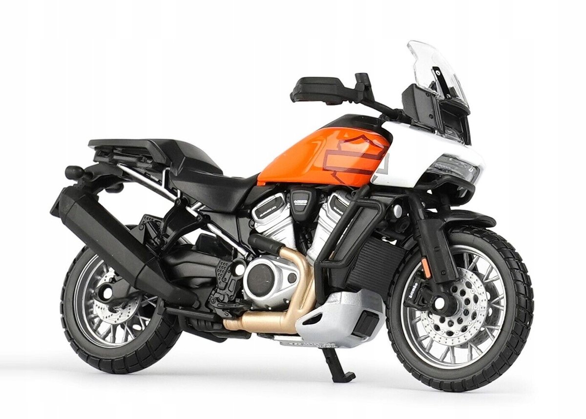Maisto Harley-Davidson Pan America 1250 1/18 Motor - Zwart/Oranje