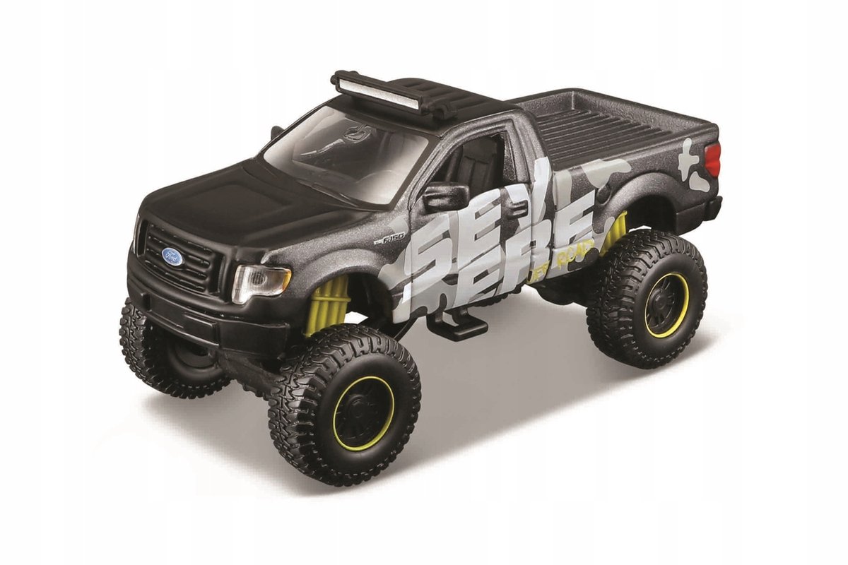 Maisto 4x4 Rebels Ford F-150 XL 114mm - Grijs