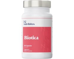 Nutribites Biotica - 14 Stammen - Met Vitamine C en Zink - 60 Vegetarische capsules