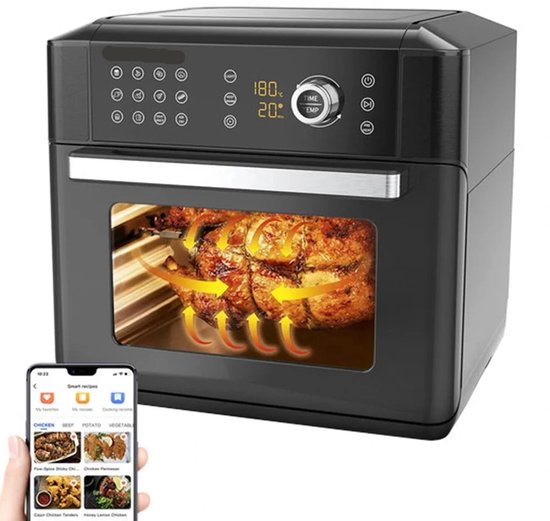 Heteluchtfriteuse - Airfryer - Airfryer Oven - 15L - 360° - Heteluchtfriteuse - €229,99