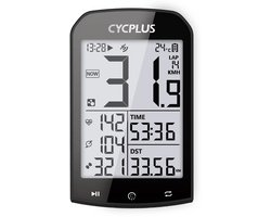 GPS Fietscomputer - CYCLPLUS M1 - Draadloos - ANT+ en Bluetooth