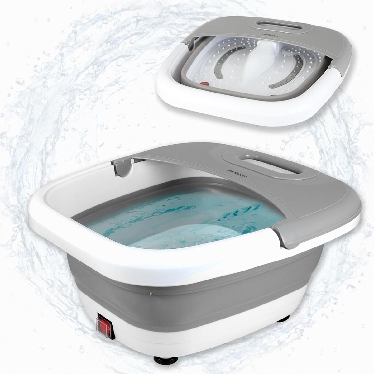 VIN® Voetenbad met Massage - Voetmassage Apparaat - Elektrisch Voetbad - Verwarmd - Voetmassage