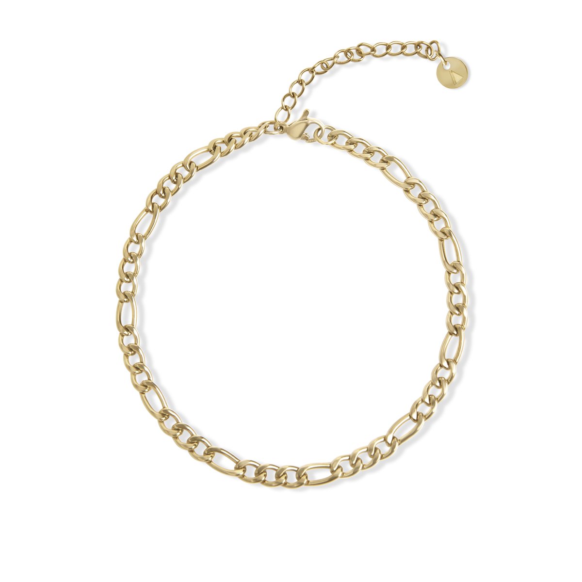 Amberz Figaro schakelarmband dames – goud gevuld armband – Paxa