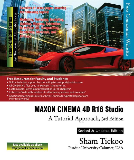 MAXON CINEMA 4D R16 Studio: A Tutorial Approach, 3rd Edition - cover