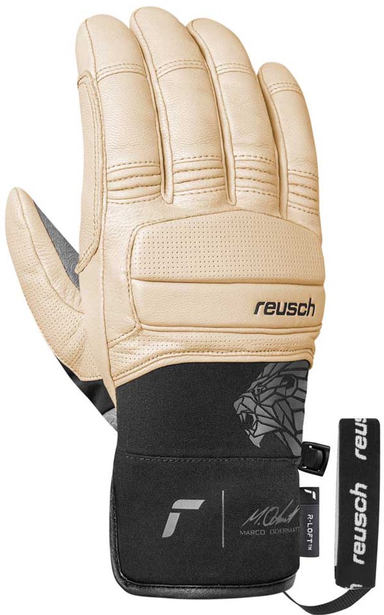 Marco Odermatt Handschoen Heren Tan Rn9002