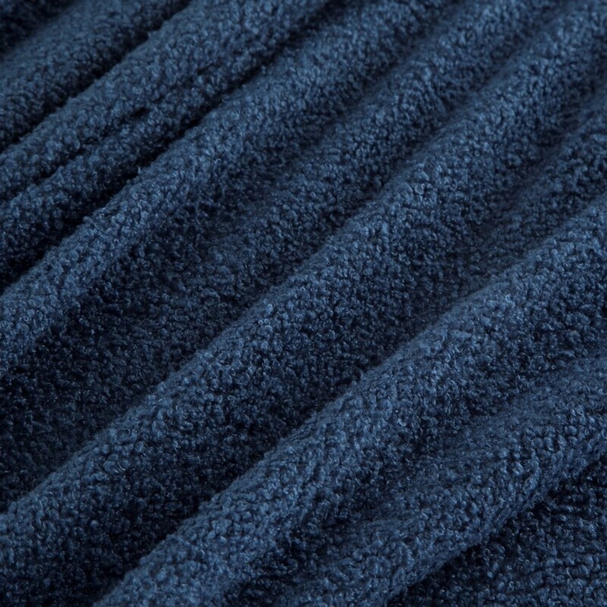 Zachte Microvezel Deken/Plaid 150x200cm - Marineblauw