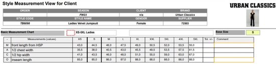 Urban Classics - Combinaison en velours - 4XL - Zwart