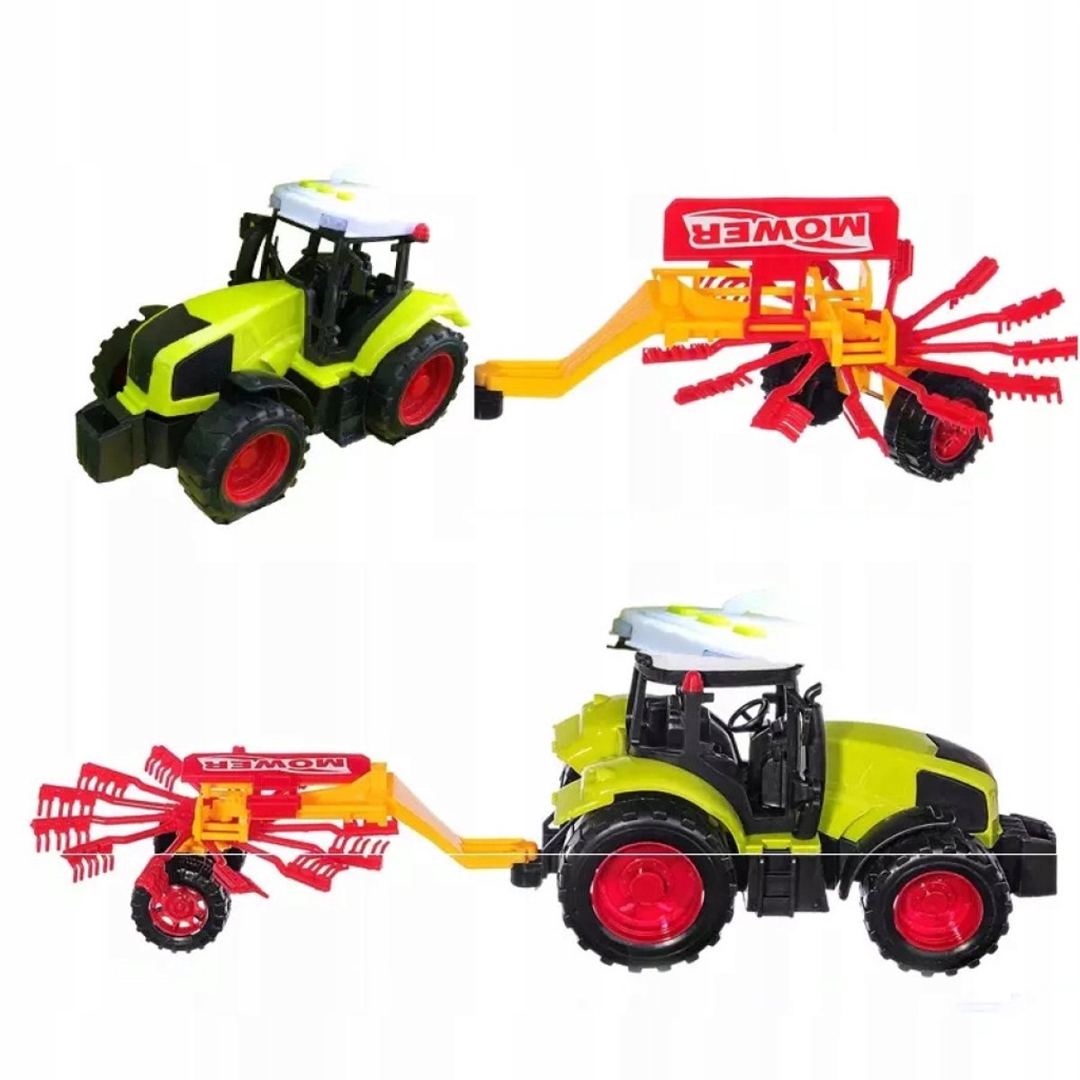 Adar Speelgoed Tractor 540668 - Kartonnen Speelgoed voor Kinderen