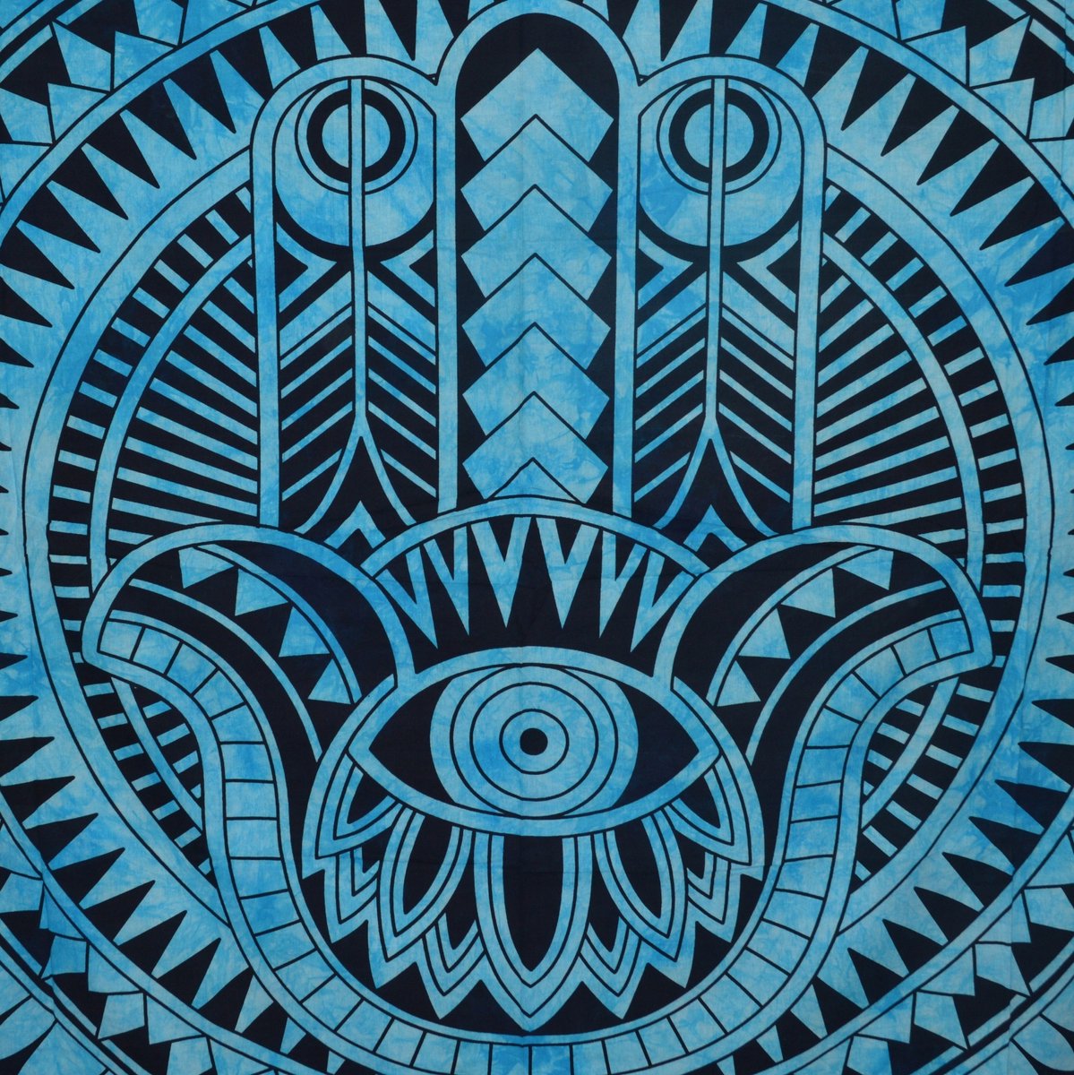 Indiase Hamsa Plaid Boho 230x210 cm - Handgemact Katon