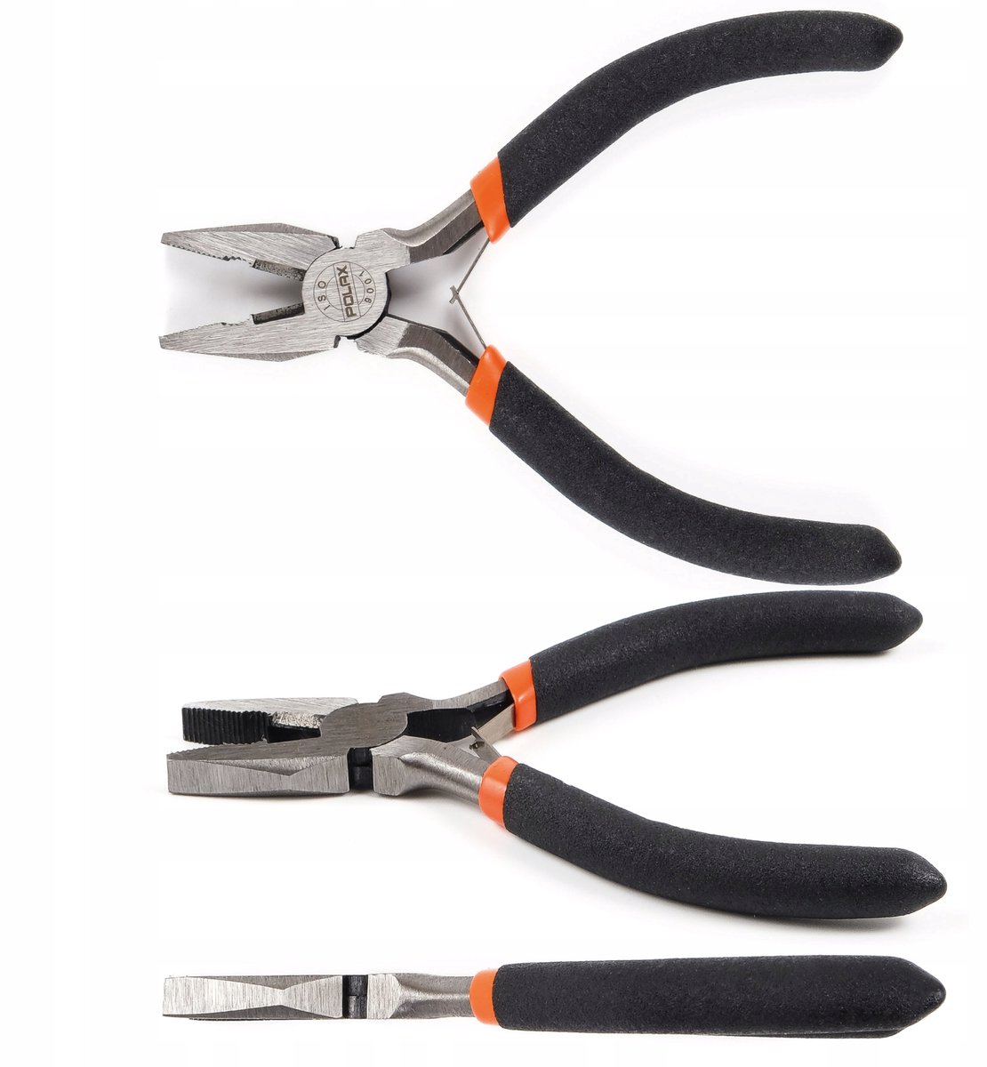 POLAX Mini Combinatietang 130mm - Precisie voor Fijne Werkzaamheden