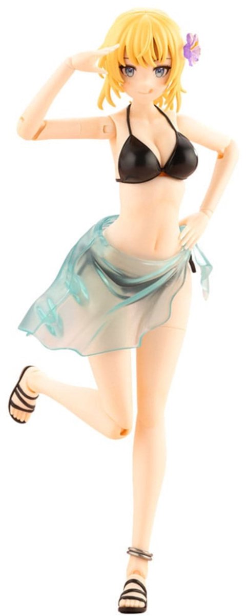 Kotobukiya Sousai Shojo Teien Plastic Model Kit 1/10 Ritsuka Saeki (Swim Style) Hair Arrange Ver. 16 cm Model Kits