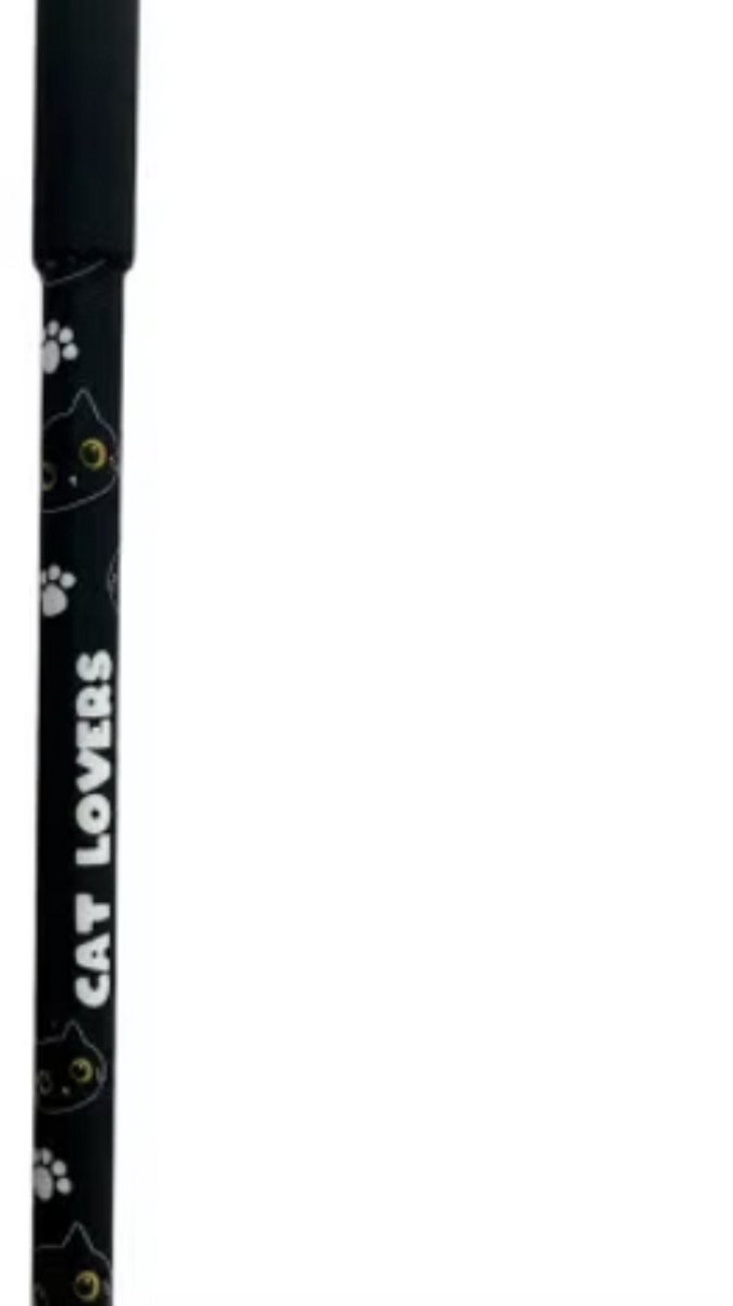 iTotal Pen Erasable Pen with Cap CAT Lover Uitwisbare Balpen met BLACK CAT Potlood 8gr