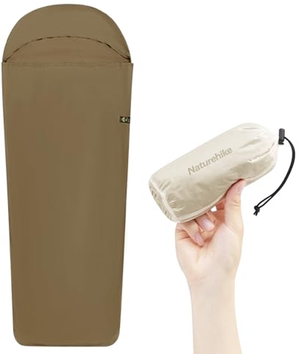 Ultralight Huttenslaapzak Liner - Draagbaar Reisdeken van 128 g voor Backpacking en Camping