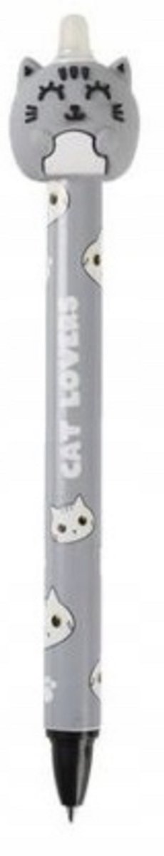 iTotal 3D Erasable Pen 0,5mm Cat Lovers Orange Cat Uitwisbare Balpen 15gr