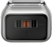 Rasoir électrique pour homme - Moteurs à grande vitesse, autonomie de 100 minutes, étanchéité IPX7