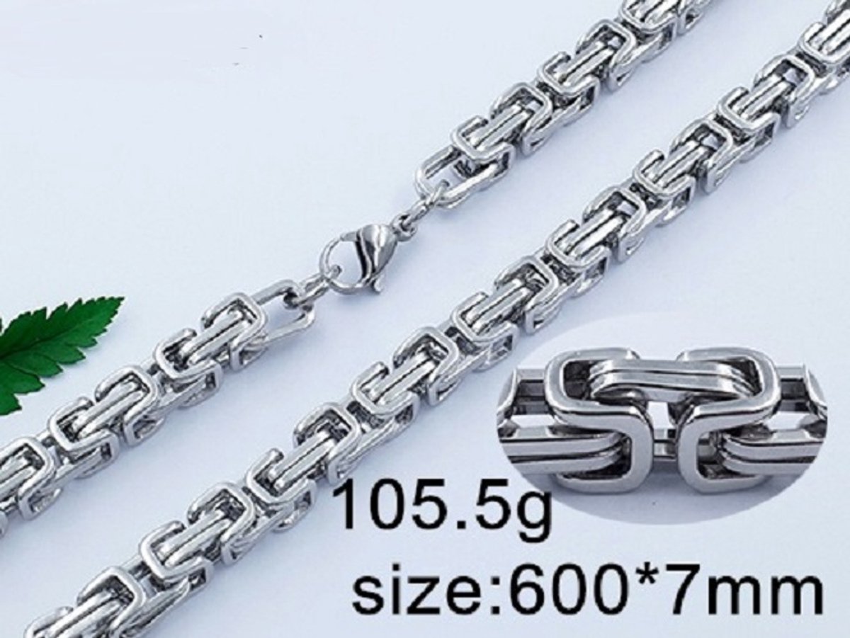 Konings Ketting 60 cm dikte schakel 7mm 4441