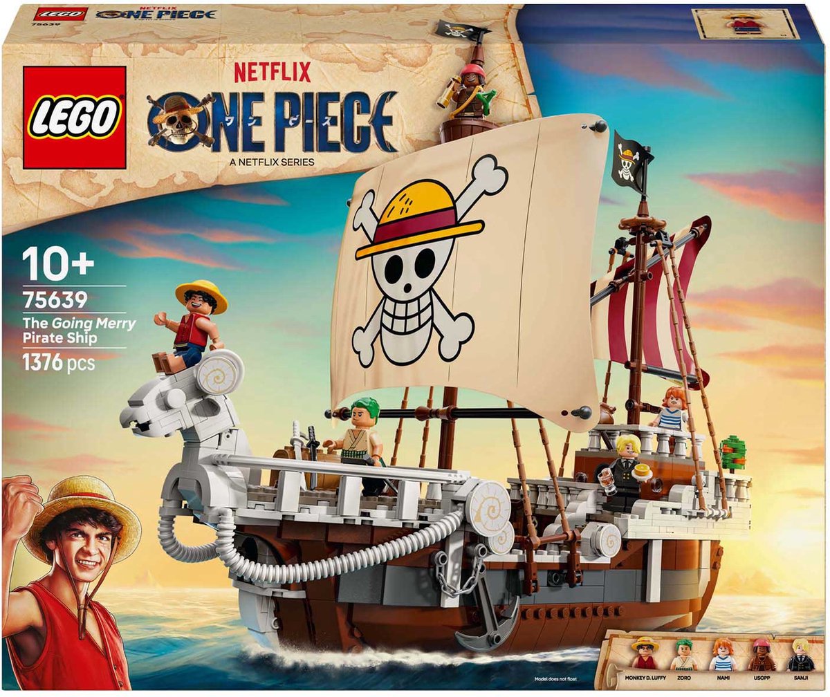 LEGO® ONE PIECE Het Piratenschip Going Merry Bouwset - 75639 — afbeelding 22