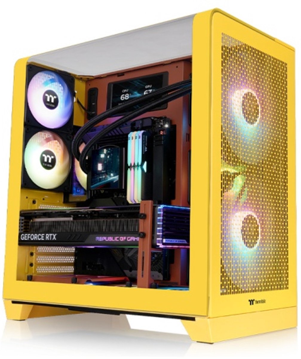 Thermaltake CA-11F-00MMWN-00 computerbehuizing Midi Tower Karamel
