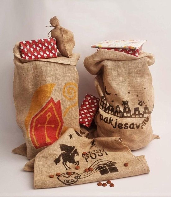 Sinterklaas zakken - jute zakken