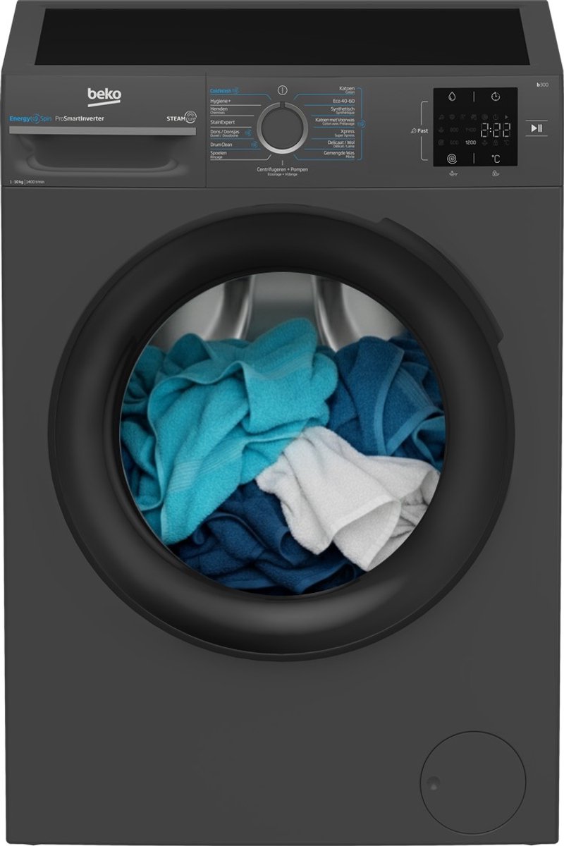 Beko BM3WFT31041A1 - EnergySpin - 10 kg wasmachine — afbeelding 1