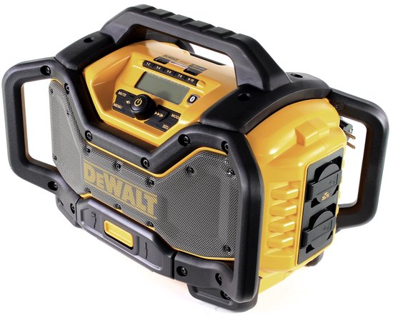DeWalt DCR009-XJ Batterie pour haut-parleur Bluetooth 3,7 V 5 W USB Type C IP67