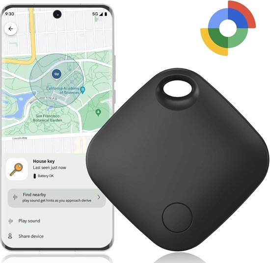 Smart Tracker - Android Tracker - Bluetooth Tracker - Real-time Tracking - Werkt met Google Find My Device