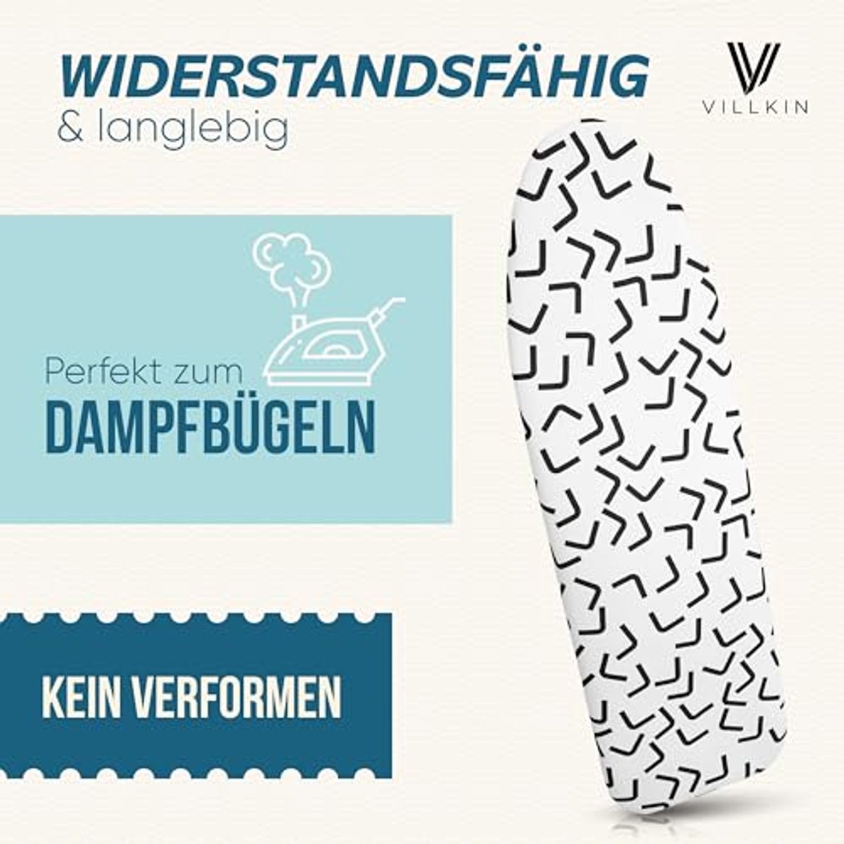 Katoenen Strijkplankovertrek voor Stoomstrijkijzers - Antislip en Comfortabel