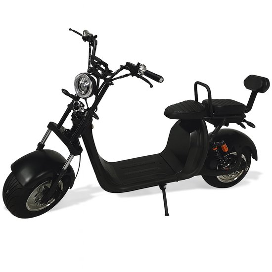 Ecowielen CC15 Chopper Elektrische Scooter – 2000W – 25 km/u – Stoer Retro Design