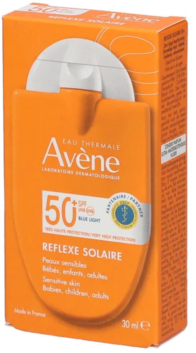 Avène Zon Reflex SPF50+ - Zonnebrand - 30 ml