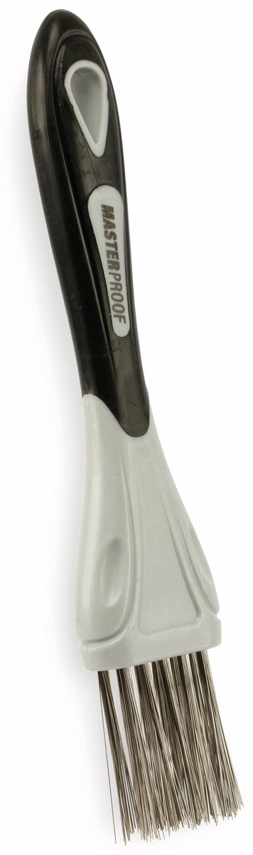 MASTERPROOF draadborstel, 2-rijig, staal